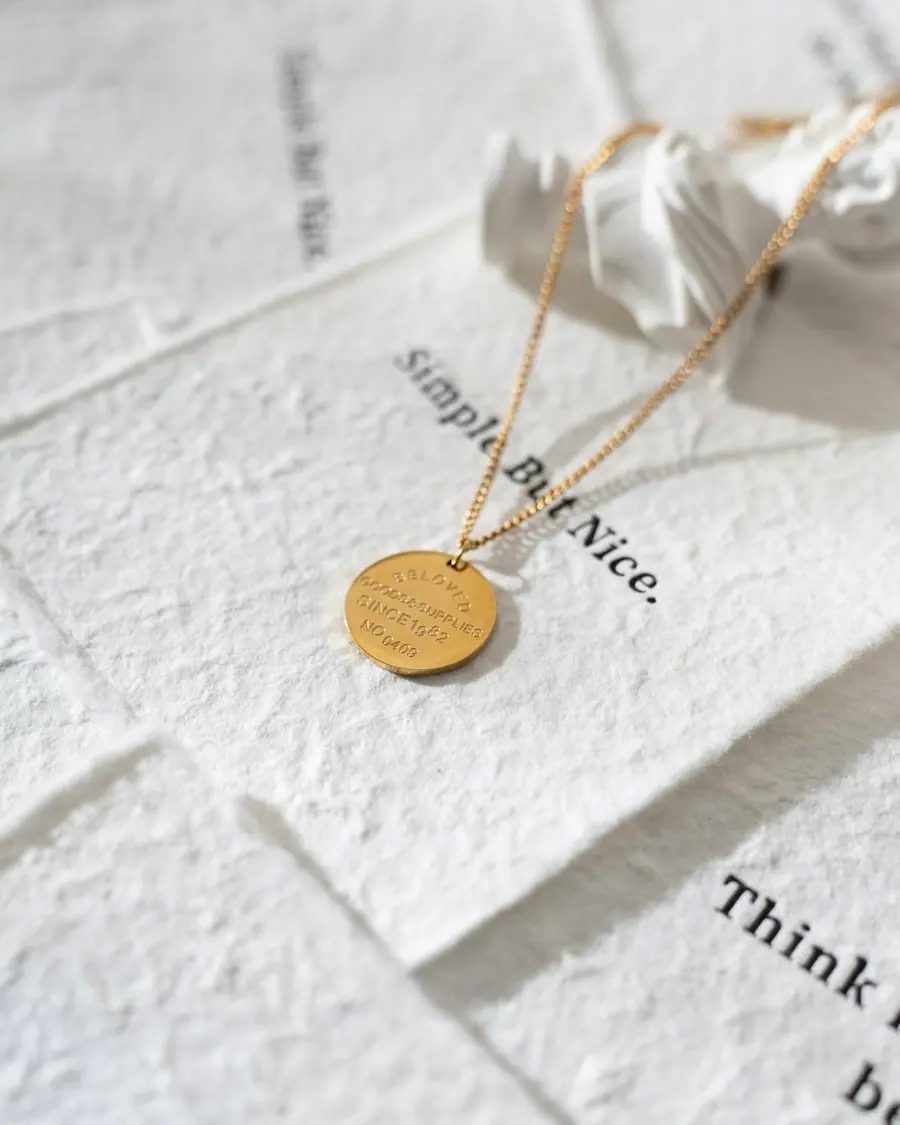 Collar Medalla Sol